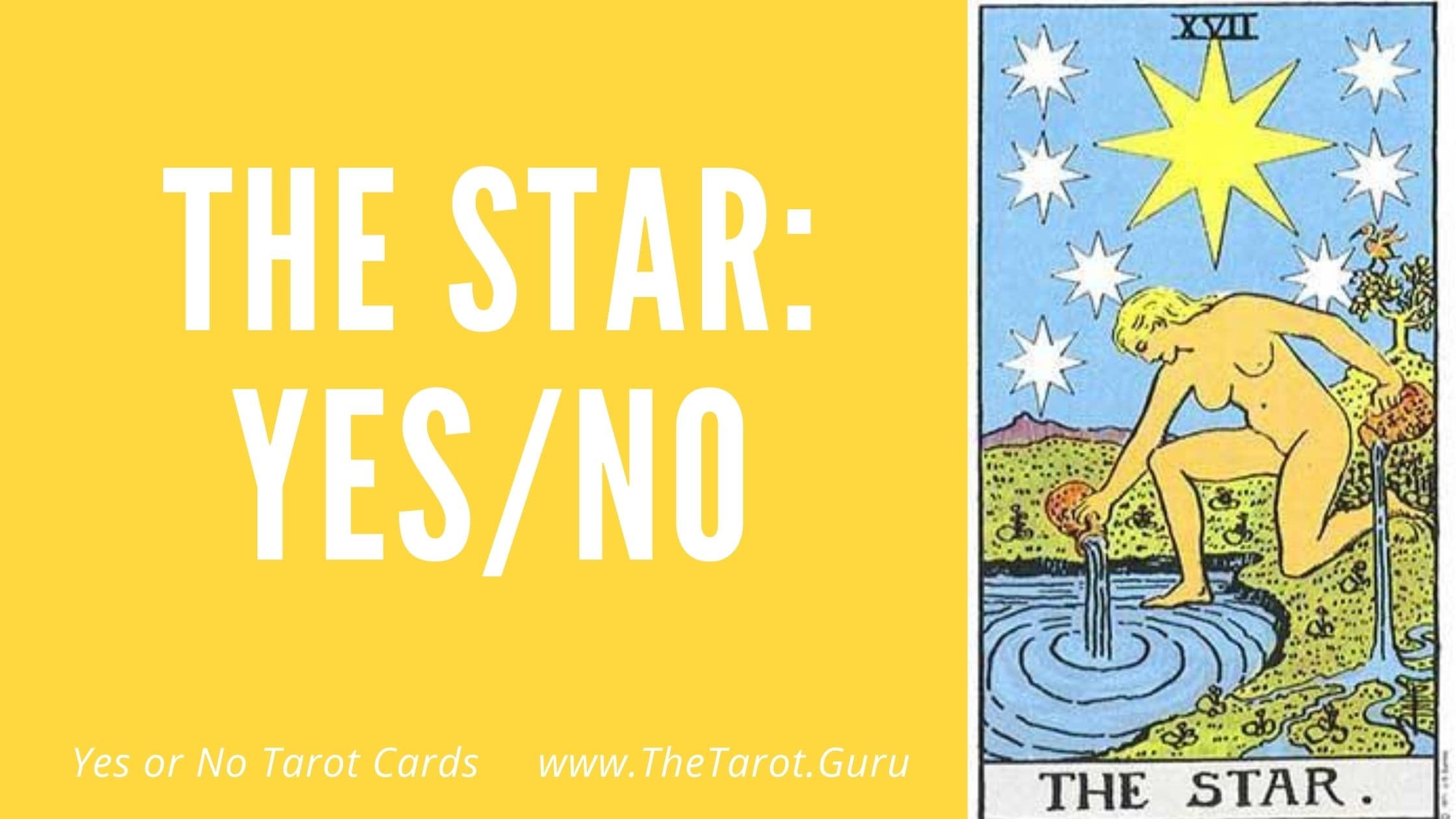 The Star Yes or No Tarot