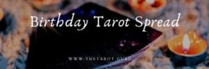 Birthday Tarot Spread