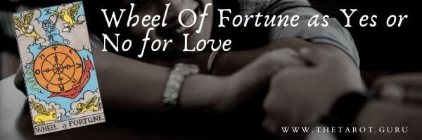 Wheel Of Fortune as Yes or No for Love